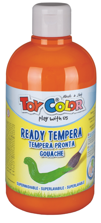 Guaššvärv 500ml oranž, Toy Color /12