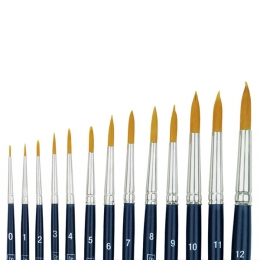 Pintsel&#x20;Nr.9&#x20;s&#xFC;nteetilise&#x20;karvaga,&#x20;&#xFC;mar,&#x20;Brunnen&#x2F;12