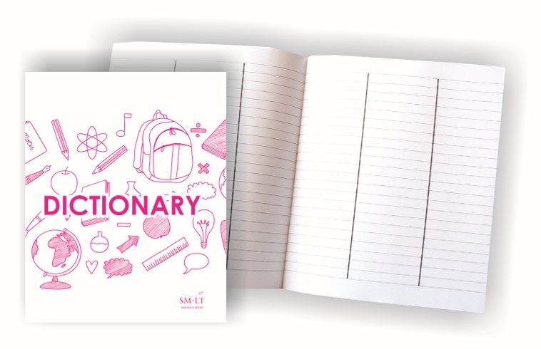 Sõnadevihik A5/32l, 3 osa, Smiltainis /20