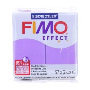 Polümeersavi Effect 57g läbip. lilla, Fimo /6