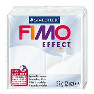 Polümeersavi Effect 57g läbipaistev valge, Fimo /6