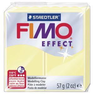 Polümeersavi Soft 57g pastellkollane, Fimo /6