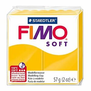 Polümeersavi Soft 57g päevalillekollane, Fimo /6