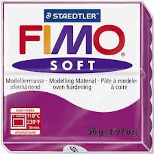 Polümeersavi Soft 57g violetne, Fimo /6
