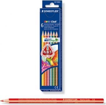 Värvipliiatsid 6 värvi NC triplus slim, Staedtler/10