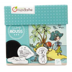 Templite komplekt ''Piraadid'' 10 motiivi + templipadi ja 10 kaarti, Avenue Mandarine