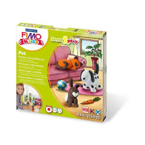 Voolimissavi Kids kompl "Lemmikloomad" 4tk/pk Fimo 42g /5