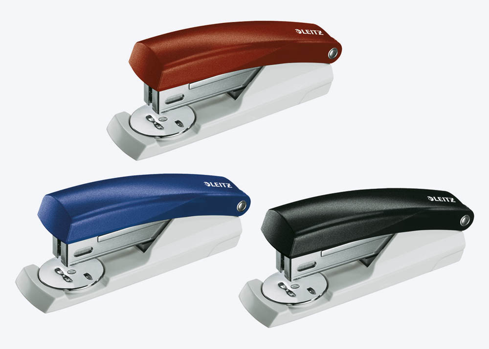 Klammerdaja 24-26/6 25-le lehele must, 5501 Leitz