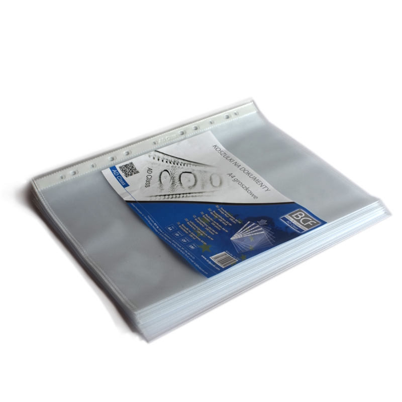 Köidetav kiletasku 50mic A4 U 25tk/pk läikivad, AD Class /40