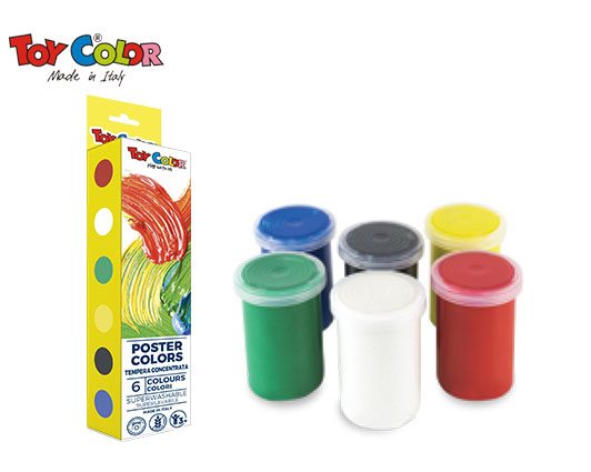 Guaššvärvide komplekt 6vx25ml, Toy Color /6