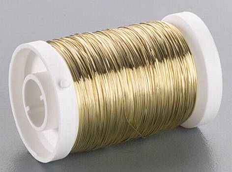 Käsitöötraat 0,3mmx80m kuld, Knorr Prandell