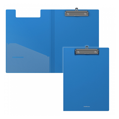 Kirjutusalus kaane+taskuga Classic A4 sinine, Erich Krause/4/56