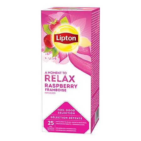 Tee Lipton fooliumis vaarikas 25tk/p/6