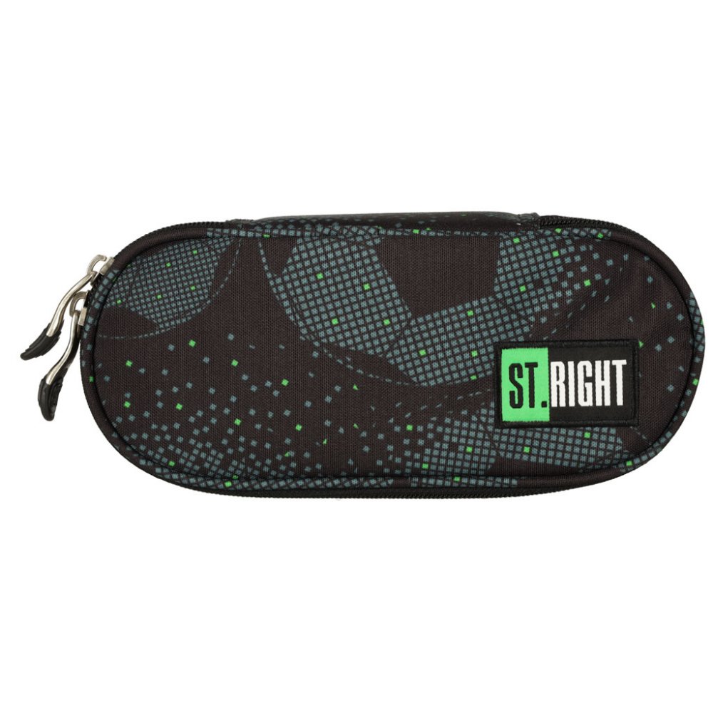 Round pencil case with flap PC-01 FOOTBALL mkmo