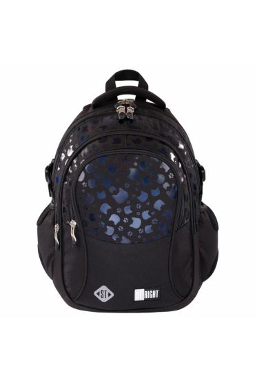 Backpack 4-compartments STRIGHT BP-01 BLACK CATS mkmo
