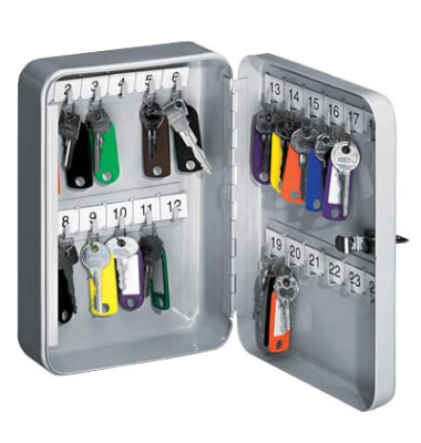 Võtmekapp 24-le Wedo, 18x25x6cm hall