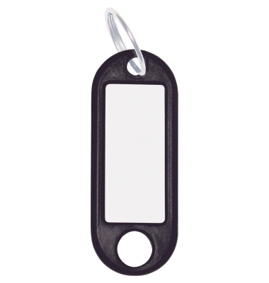 Võtmelipik rõngaga, must Wedo/100