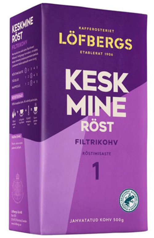 Kohv Löfbergs 500g (filtrikohv)/12