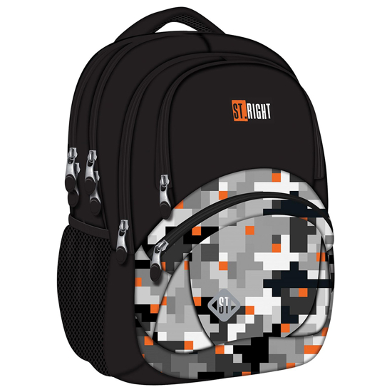 Koolikott/seljakott St.Right 17" BP05 Pixels