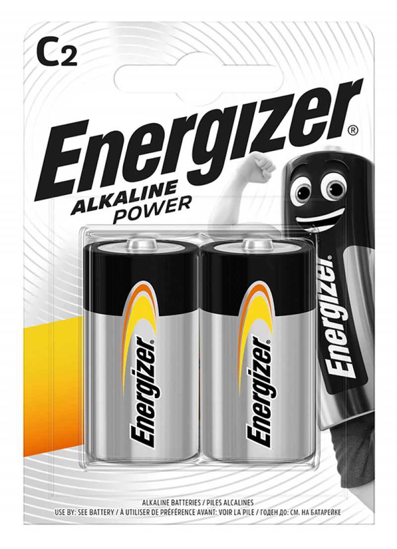 Patarei Energizer C (LR14) alk. 2tk/p