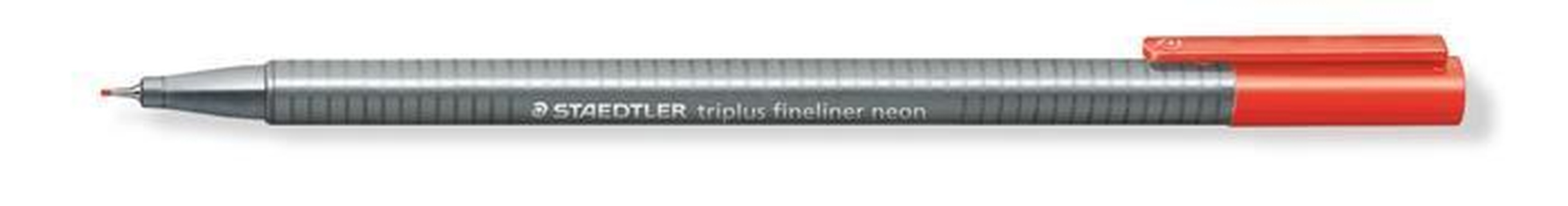 Tindipliiats Triplus Fineliner 0,3mm fiiberots neoonpunane, Staedtler /10