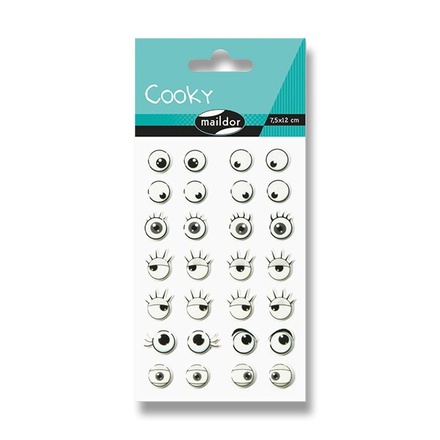 Kleebis Cooky ''Silmad'' 7,5x12cm Decopatch/10