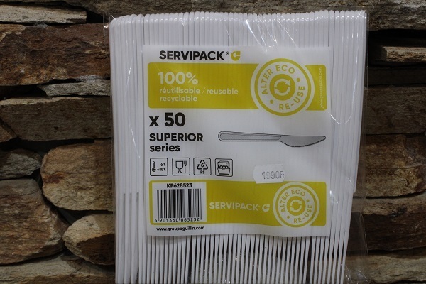 Nuga korduvkasutatav valge 50tk/p/40