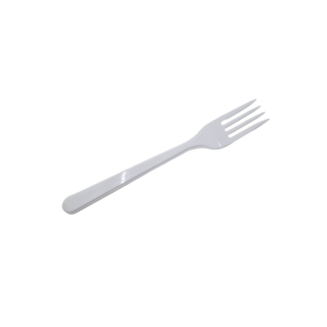 Kahvel korduvkasutatav valge 50tk/p/40