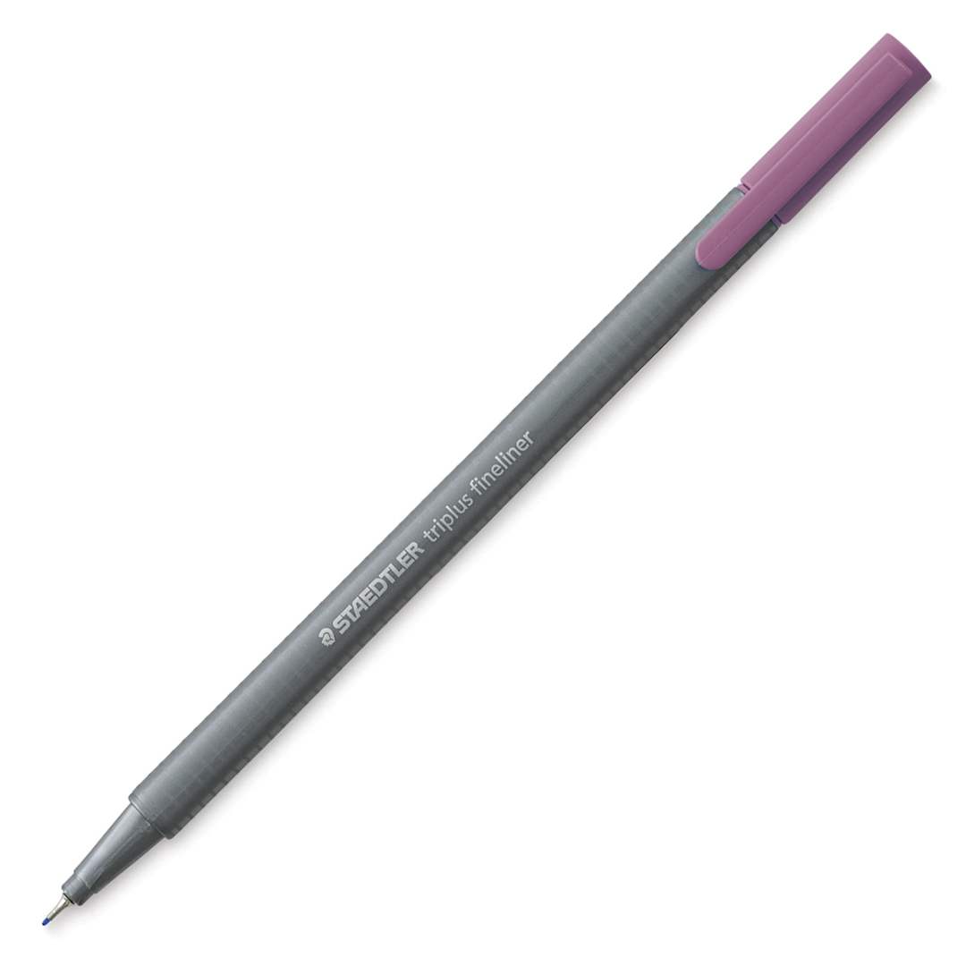 Tindipliiats Triplus Fineliner 0,3mm fiiberots helelilla, Staedtler /10