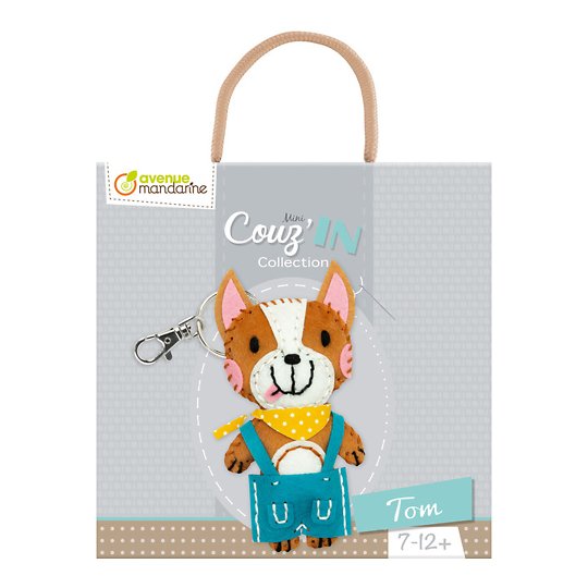 Nuku valmistamise komplekt ''Koer Tom'' võtmehoidja, Avenue Mandarine