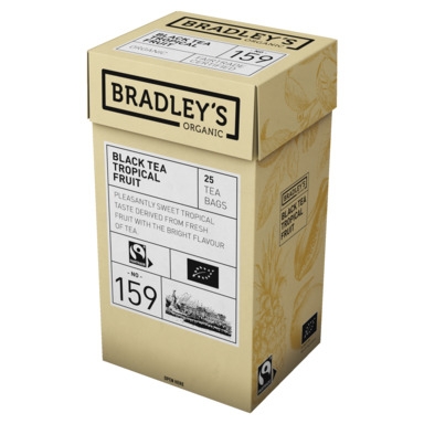 Tee Bradley`s Organic 159 Black tea Tropical Fruit ümbrikus 25tkp (65525)/4