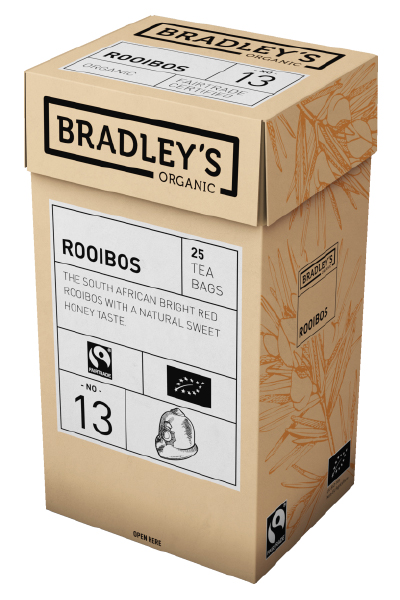 Tee Bradley`s Organic 13 Rooibos ümbrikus 25tkp (65529)/4