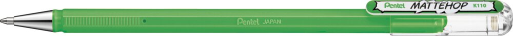 Geelpliiats Mattehop 1mm roheline, Pentel /12/576