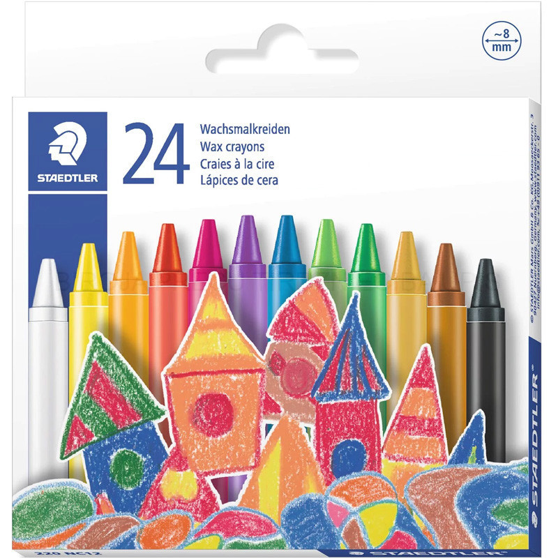 Rasvakriidid Noris 12 värvi Staedtler /12