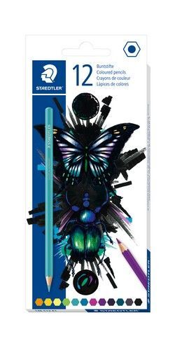 Värvipliiatsid 12 värvi Noris Cool & Cute kartongkarbis Staedtler /10