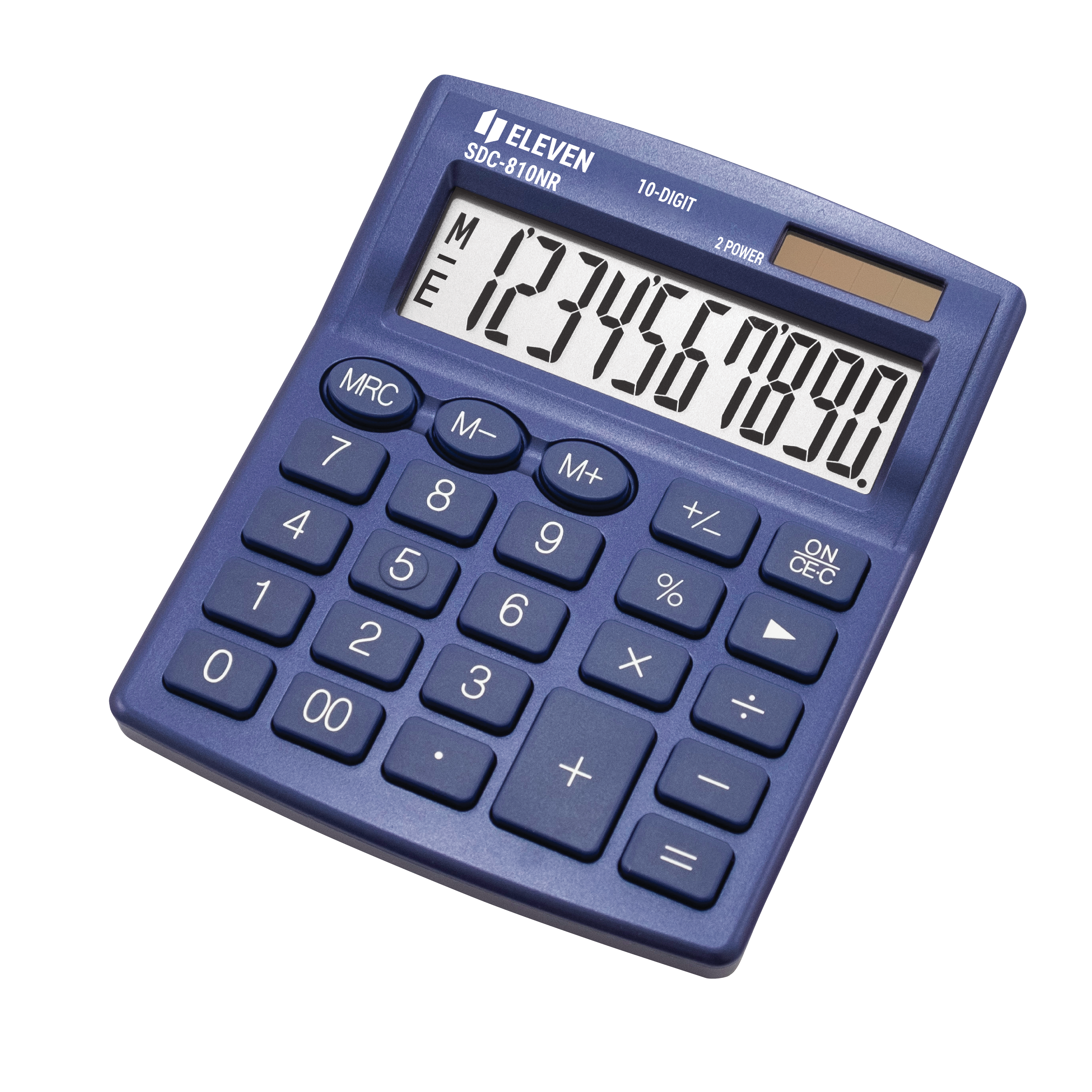 Kalkulaator Eleven SDC-810NR lauale sinine  10/120