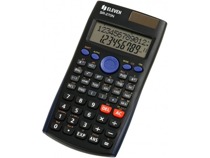 Funktsioonkalkulaator Eleven SR-270N 10+2 kohta displeil, 236 funktsiooni  20/100