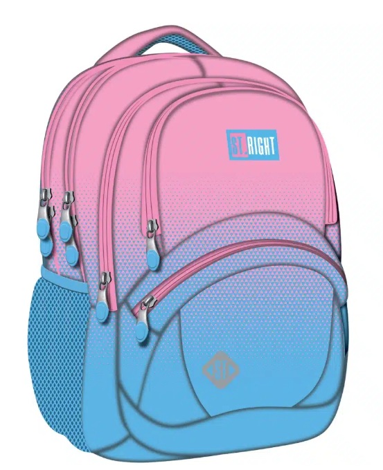 Koolikott/seljakott St.Right 17'' BP05 Pink Blue Gradient
