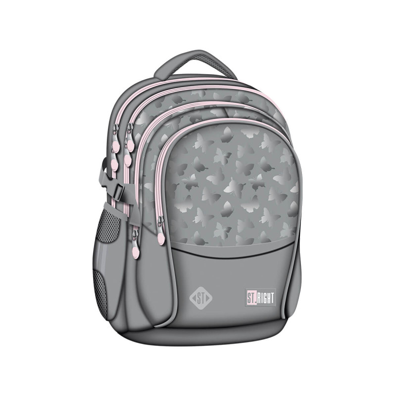 Koolikott/seljakott St.Right 17'' BP01 Silver Butterflies