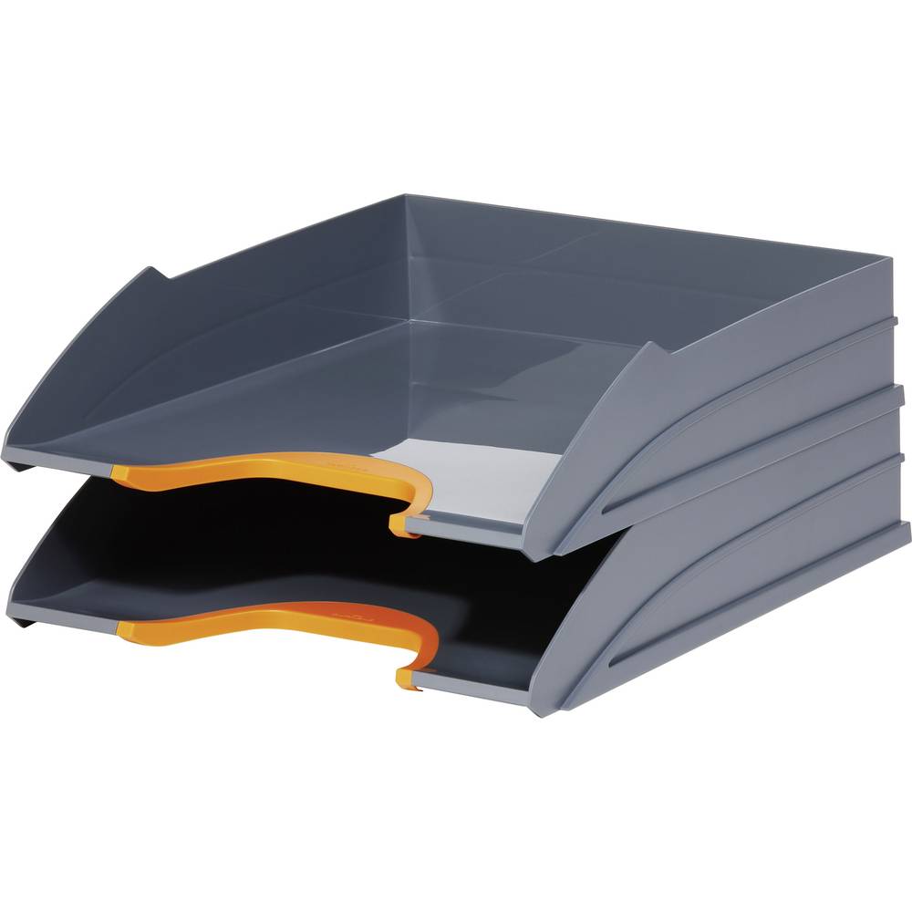 Dokumendisahtel Durable A4 antratsiit/oranž, 2tk komplektis