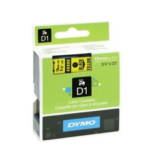Dymo lint D1 19mmx7m must/kollasel 45808/5