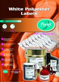 Etiketid Planet A4 70x36 hõbe polüester 20l/24tk lehel /10