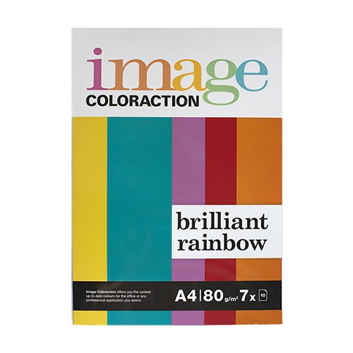 Koopiapaber Image A4/80g 70l kirkad toonid/30