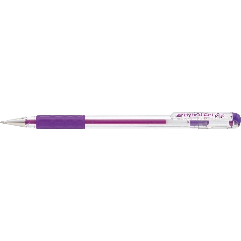 Geelpliiats HybridGel Grip 0,6 lilla, Pentel 12/TELLIMISEL!