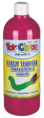 Guaššvärv 1000ml lillakaspunane, Toy Color /12