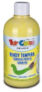 Guaššvärv 500ml kollane, Toy Color /12