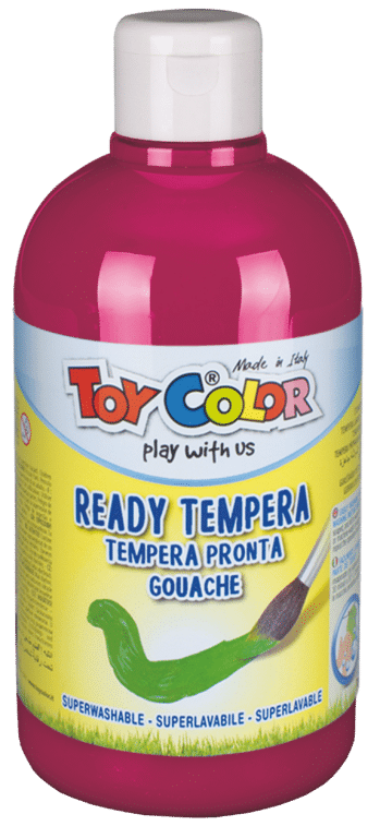 Guaššvärv 500ml lillakaspunane, Toy Color/12
