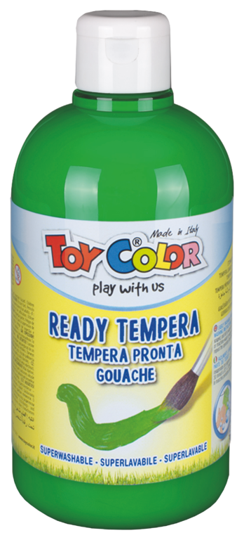 Guaššvärv 500ml roheline, Toy Color /12