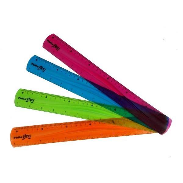 Joonlaud 30cm Flexy värvivalik, Patio /24/576