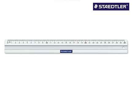 Joonlaud 30cm metallist Staedtler /10
